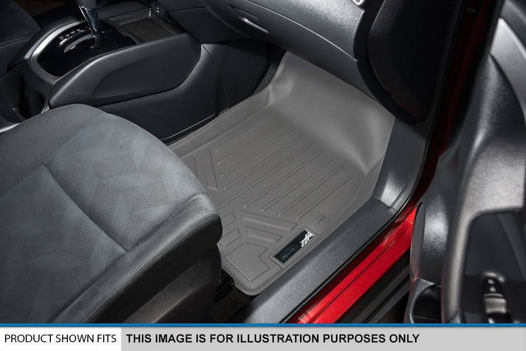 Grey 3 Row Floor Mats Liner Set R43354