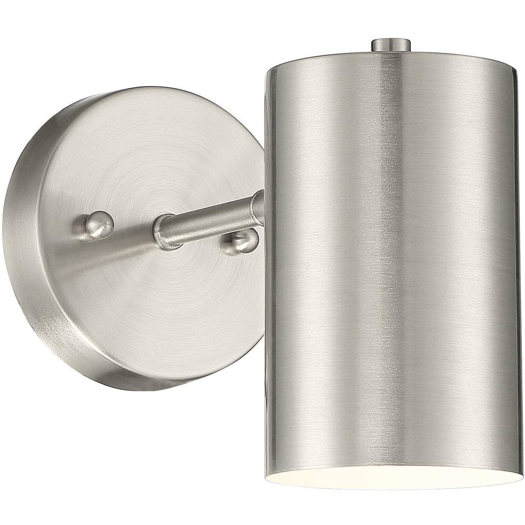 Brushed Nickel Hardwire Wall Lamp L468