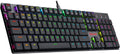 Wireless Bluetooth RGB Backlit Mechanical Gaming Keyboard X754613