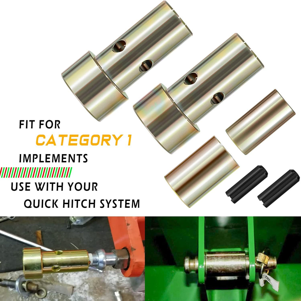 2 Pairs Quick Hitch Adapter Bushing Kit A866846