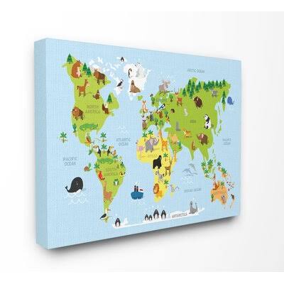 Cartoon and Colorful Canvas Art H34217