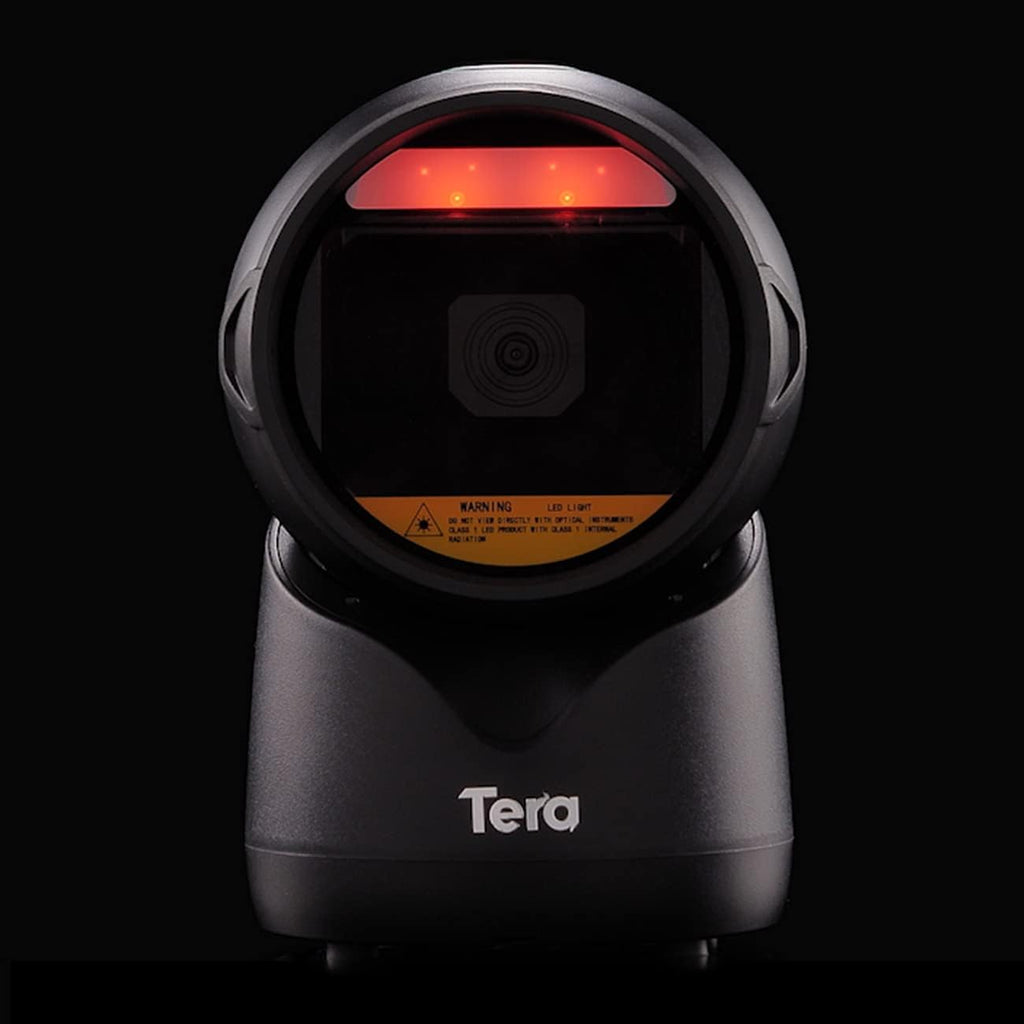 Omnidirectional Desktop Barcode Scanner with Adjustable Scan Head U373224