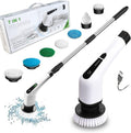 Cordless Electric Spin Scrubber with 7 Replaceable Brush Heads I110958