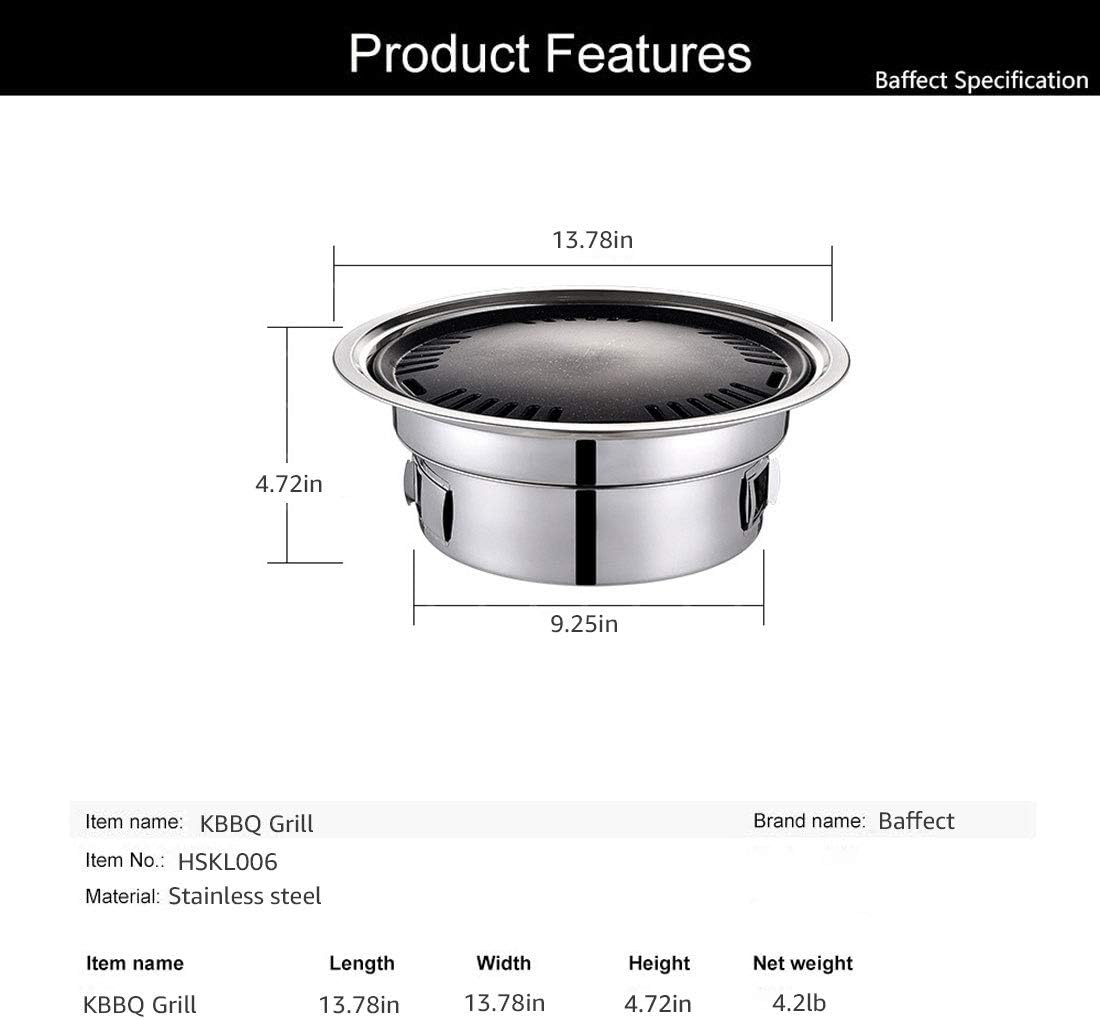 Portable Stainless Steel Charcoal Grill Z41660