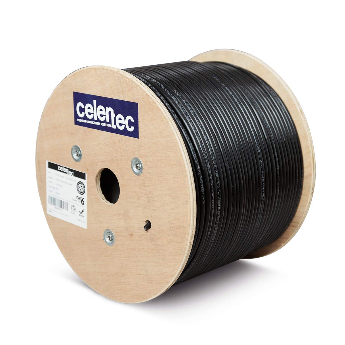 1000ft White CAT6 Outdoor UTP Ethernet Cable U8324