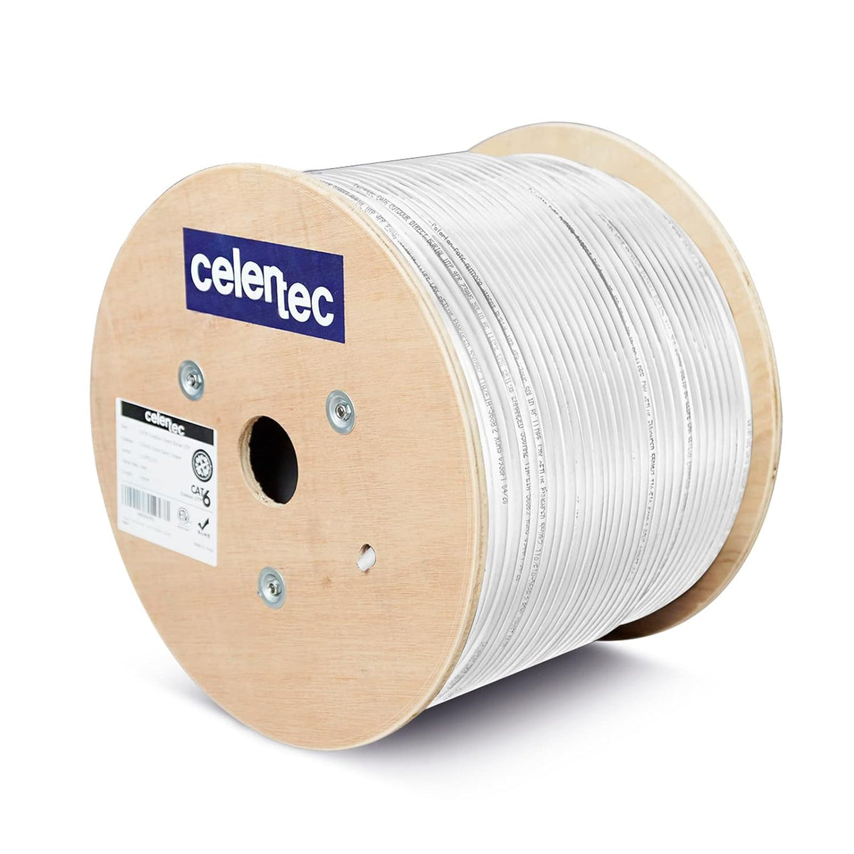 1000ft White CAT6 Outdoor UTP Ethernet Cable U8324