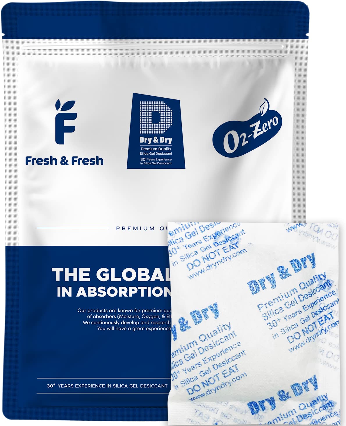 50 Gram 20 Packets Silica Gel Desiccant Packets R447126