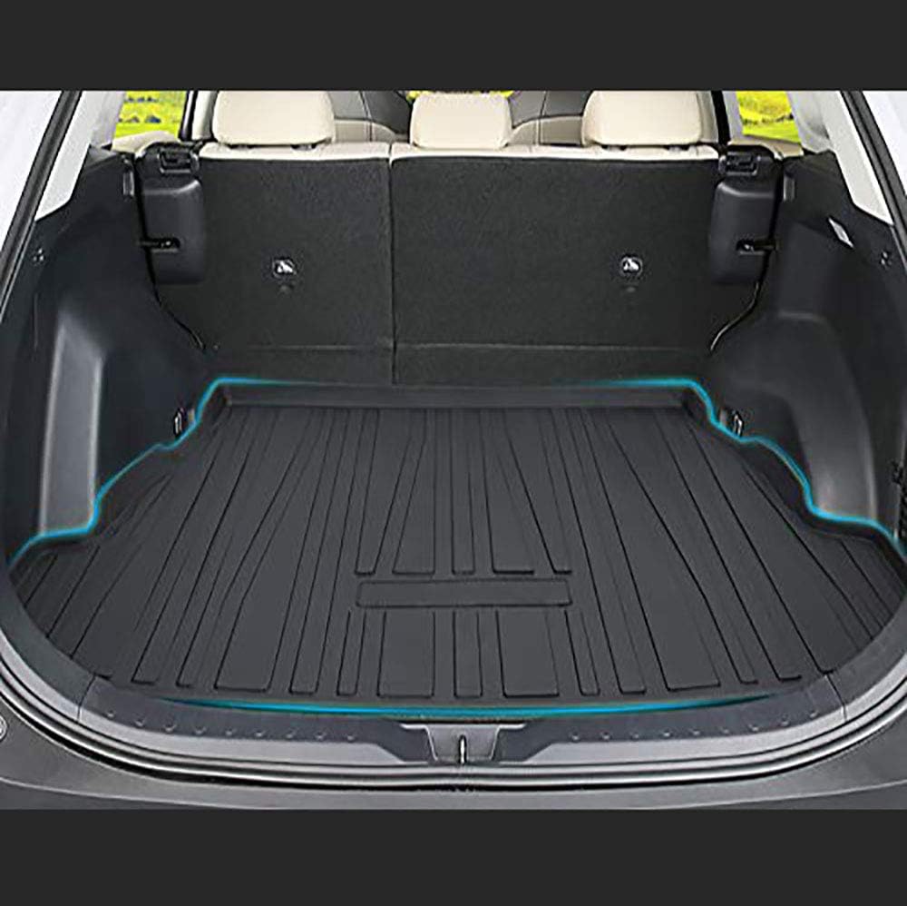 Cargo Liner Rear Cargo Tray Trunk Floor Mat Protector Pack of 2 V542933
