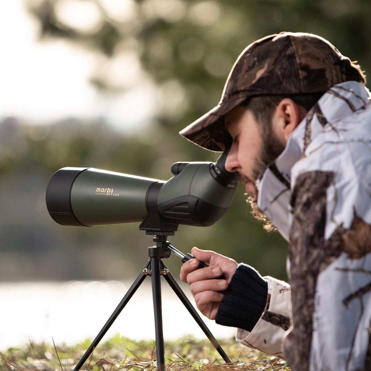 20-60x80 Spotting Scope with Tripod L7016