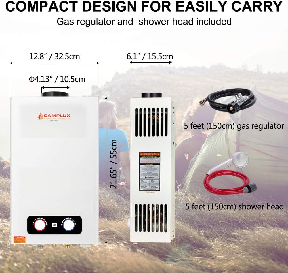 2.64 GPM Tankless Propane Water Heater G522600