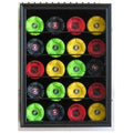 Hockey Puck Display Case Shadow Box Wall Cabinet R88270
