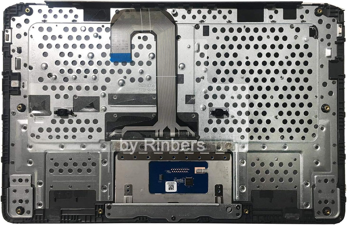 Black Palmrest Upper Case with Keyboard and Touchpad Assembly M602906