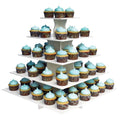 5 Tier Square Cupcake Tower V430