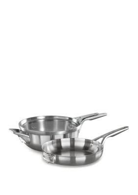 Stainless Steel 3 Piece Stack Cookware Set V9056