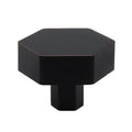 1-1/2 in. Oil Rubbed Bronze Hexagon Cabinet Knobs, Pack of 25 Z83238