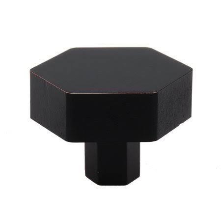 1-1/2 in. Oil Rubbed Bronze Hexagon Cabinet Knobs, Pack of 25 Z83238