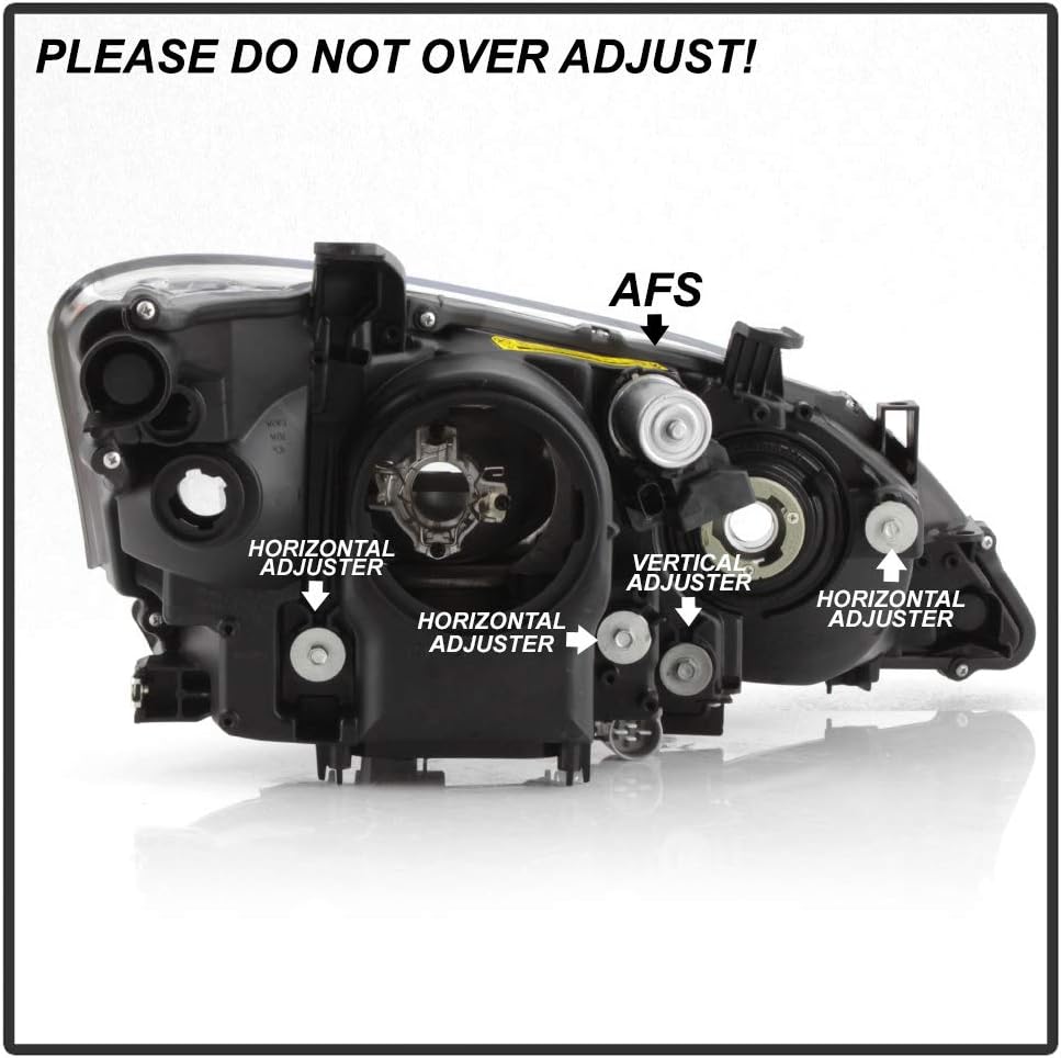 For 2010 2011 2012 Lexus ES350 Headlights Headlamps Driver & Passenger Side S8663