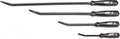 Heavy Duty 4 PC Angled Tip Pry Bar Set with Strike Cap Handle O21911