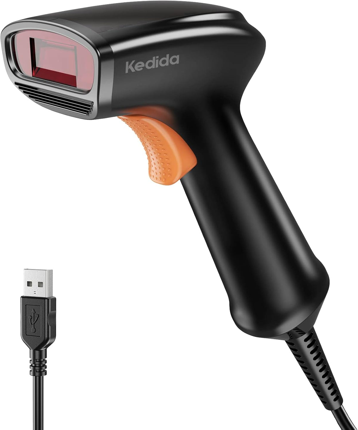 Handheld 1D Barcode Scanner with USB Cable Pack of 2 D74251