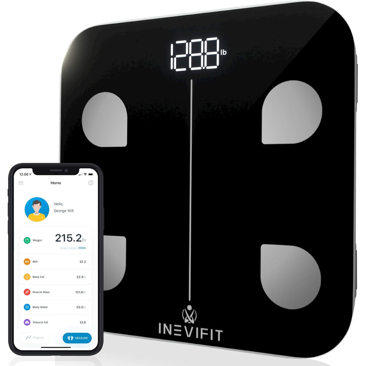 Smart Bluetooth Body Composition Scale W3242