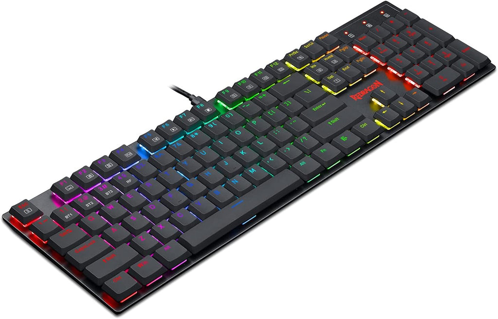 Wireless Bluetooth RGB Backlit Mechanical Gaming Keyboard X754613