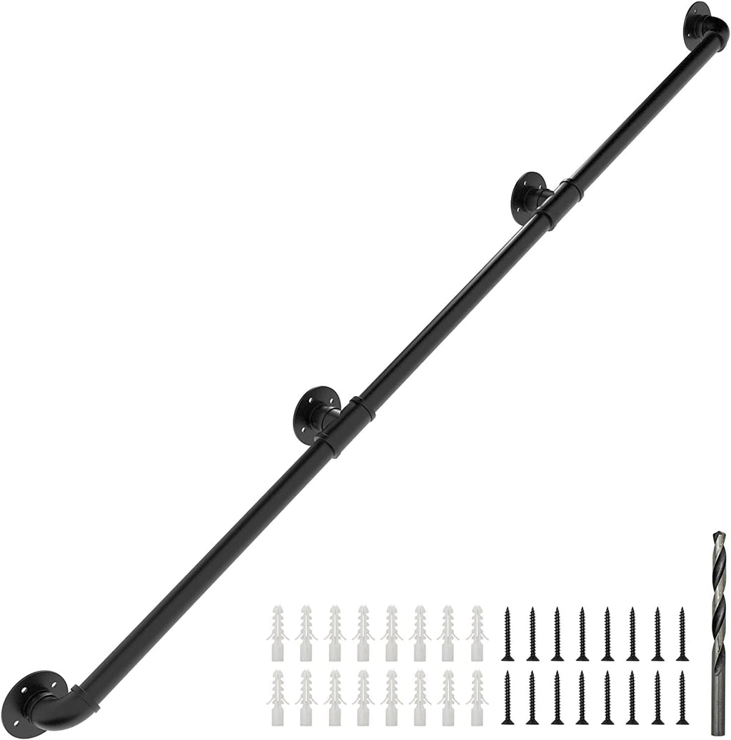 Wall Handrail 6FT/180CM Galvanized Pipe J3554