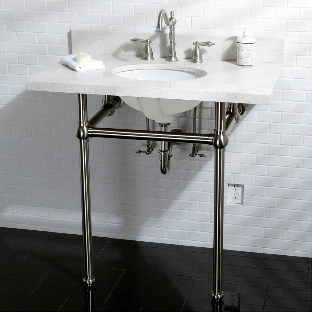 Oil Rubbed Bronze Widespread Lavatory Faucet with Pop-Up X2597
