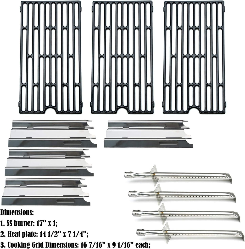 Replacement Burner, Heat Plates, Cooking Grill Grids Pack of 2 L130