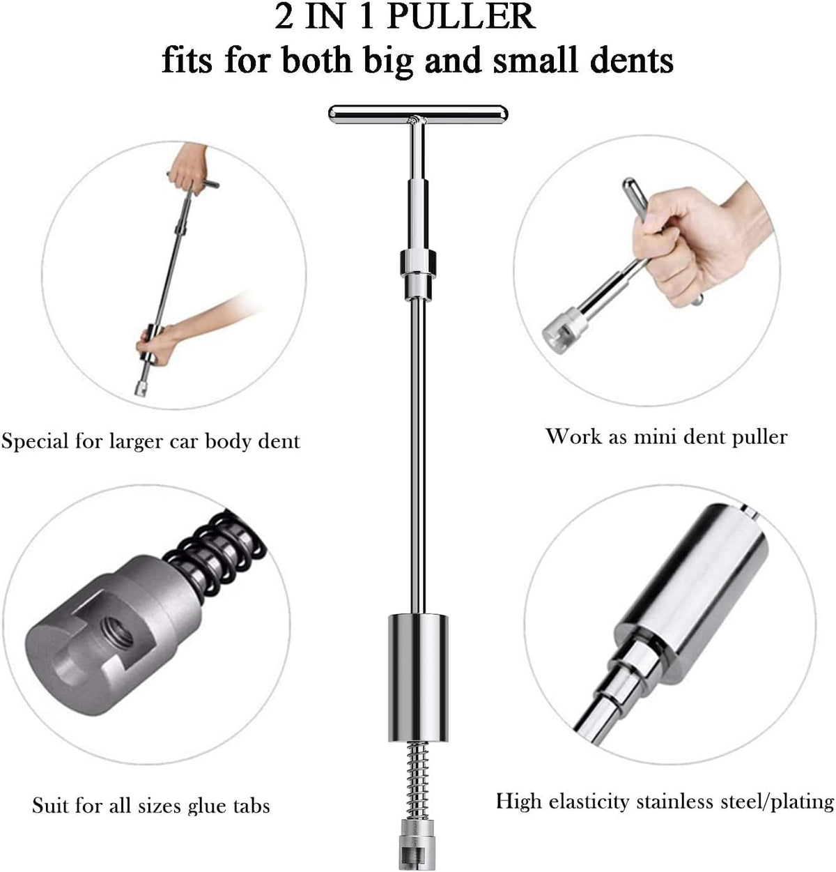 Paintless Dent Repair Tools Car Dent Remover Puller Kit U7993