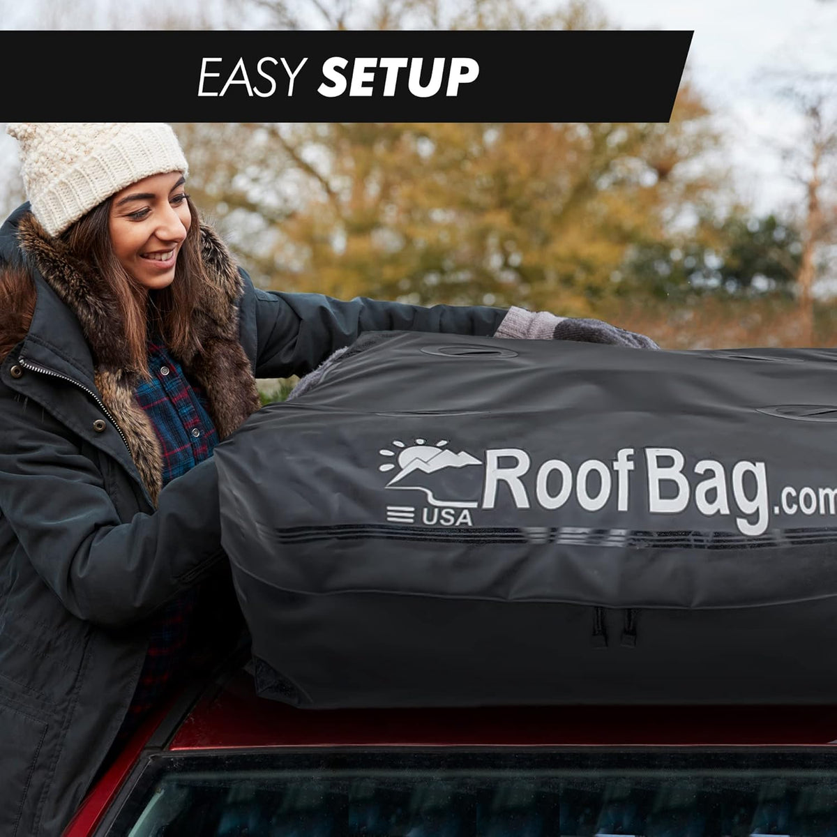 Waterproof Rooftop Cargo Carrier 11 cu. ft. Z1231