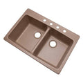 33x22 Kitchen Sink 4 Hole X39777