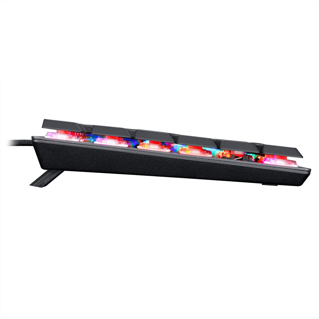 Wireless Bluetooth RGB Backlit Mechanical Gaming Keyboard X754613