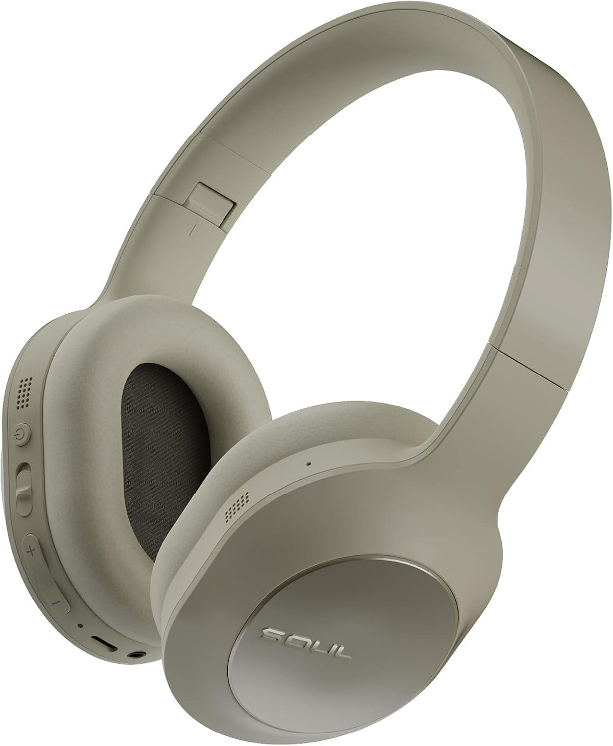 Beige Wireless Over-Ear Headphones W21977