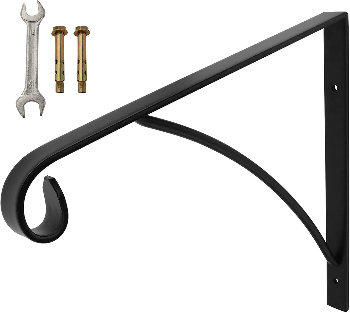 Black Wall Mounted Metal Handrail L670270