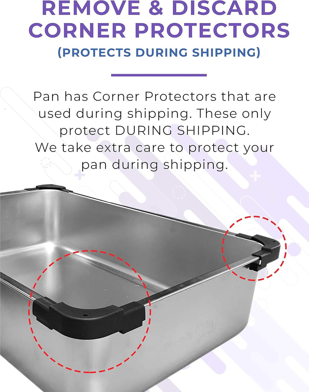 Stainless Steel XL Cat Litter Box with Enclosure F946513