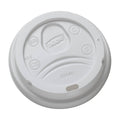 Plastic Hot Cup Lids, 10-20 oz, White, 1000/Carton K5660