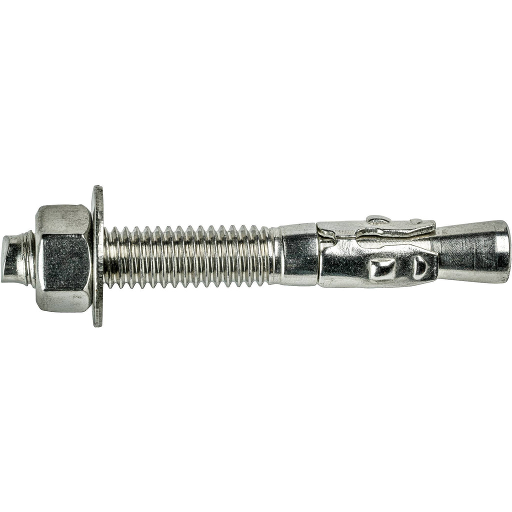 5/8x22 x 3-1/2x22 Stainless Steel 304 Wedge Anchors Qty 25 A28098