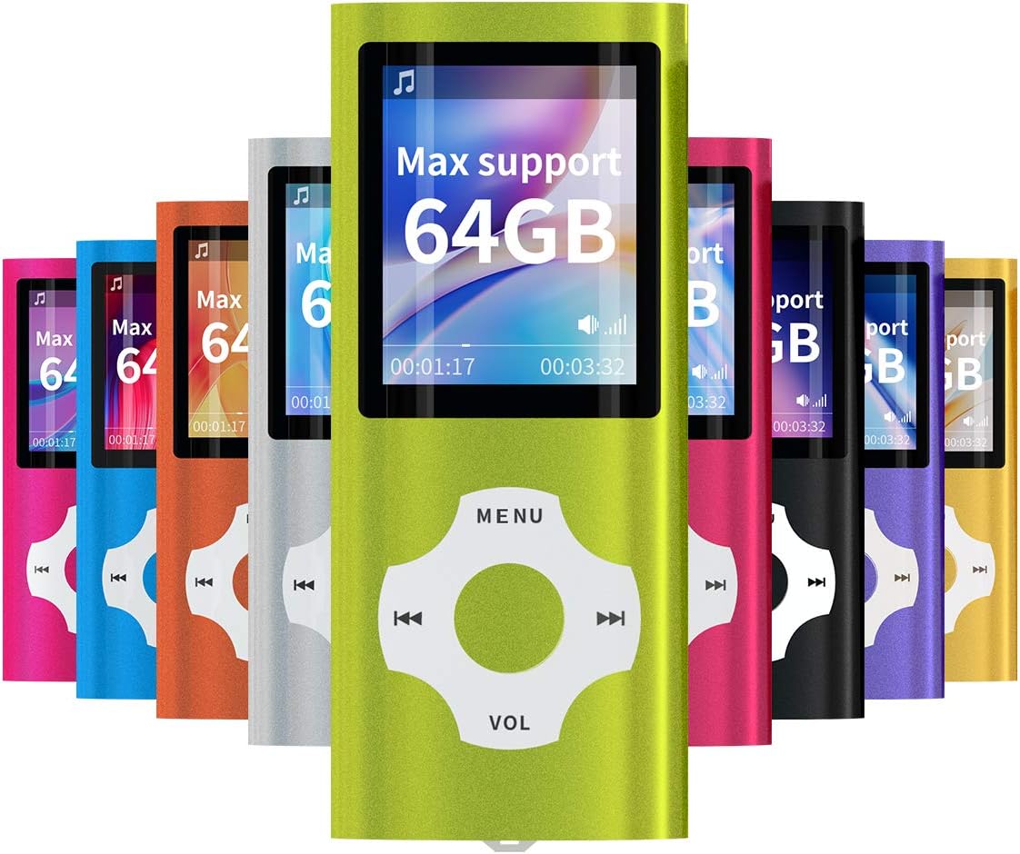 Black Slim 1.8 LCD Mp3 Mp4 Media Player X697