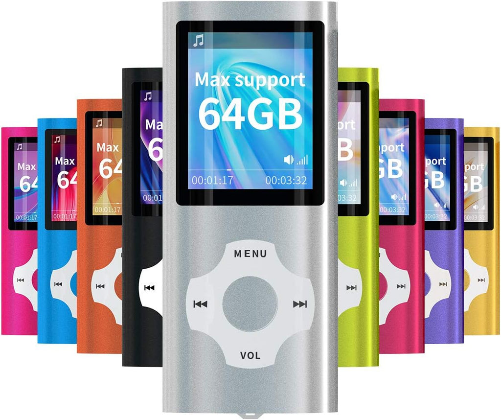 Black Slim 1.8 LCD Mp3 Mp4 Media Player X697