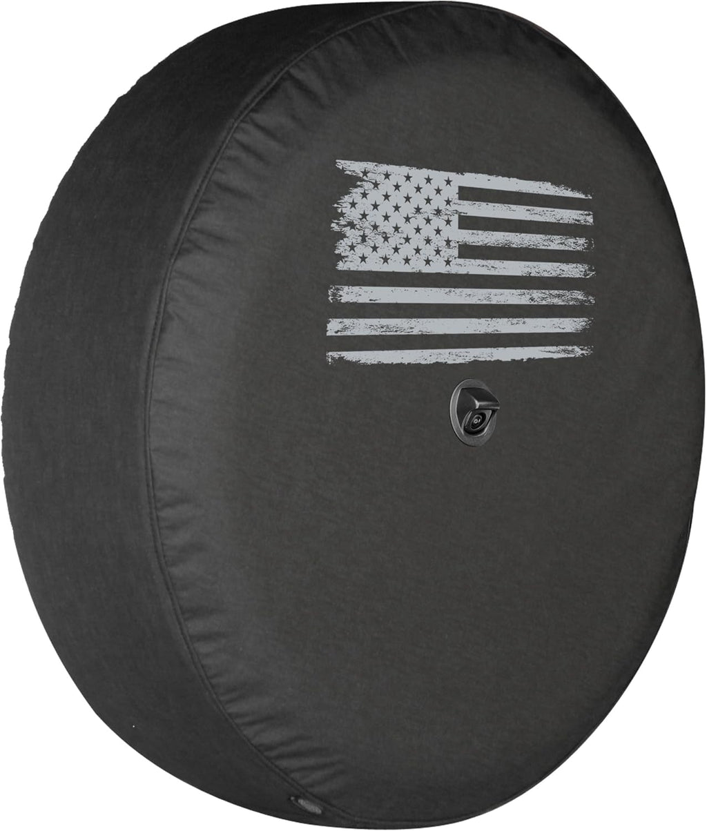 Soft JL Tire Cover with Back-up Camera N7617