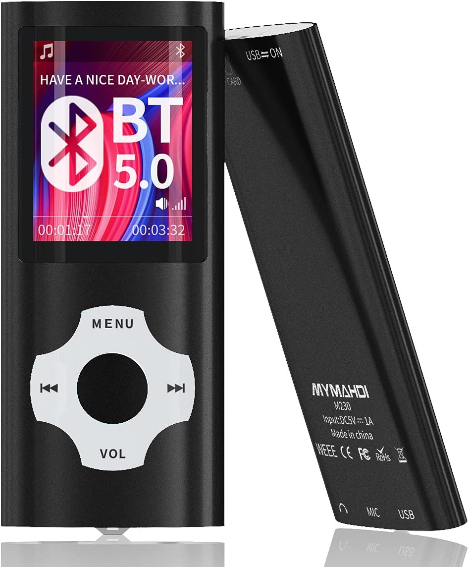 Black Slim 1.8 LCD Mp3 Mp4 Media Player X697
