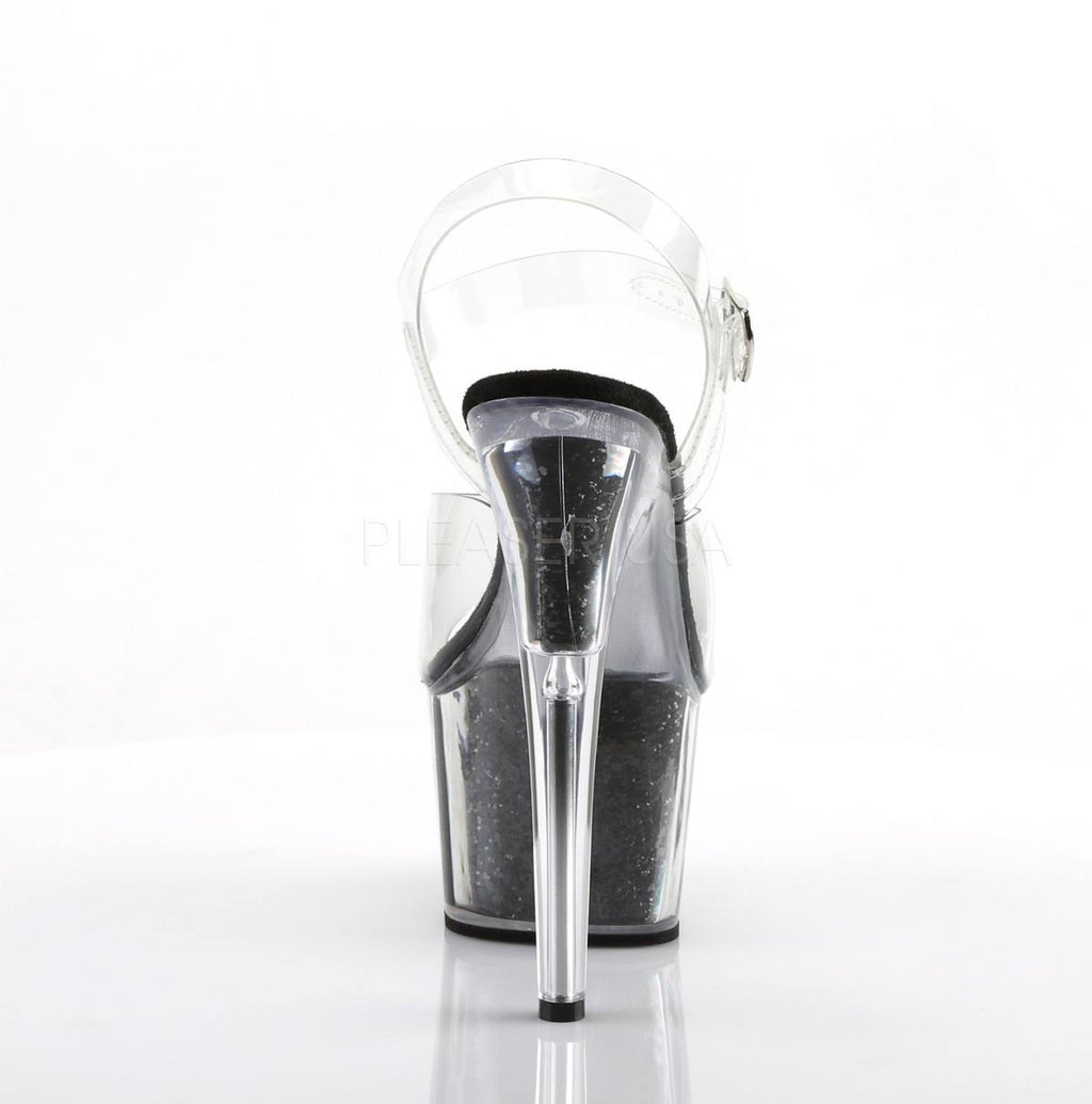 Clear Silver Glitter Inserts A812