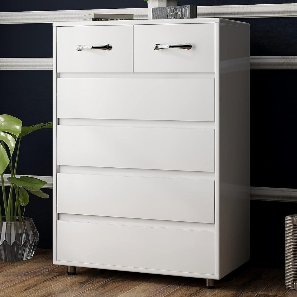 6 Drawer Grey Dresser S5810