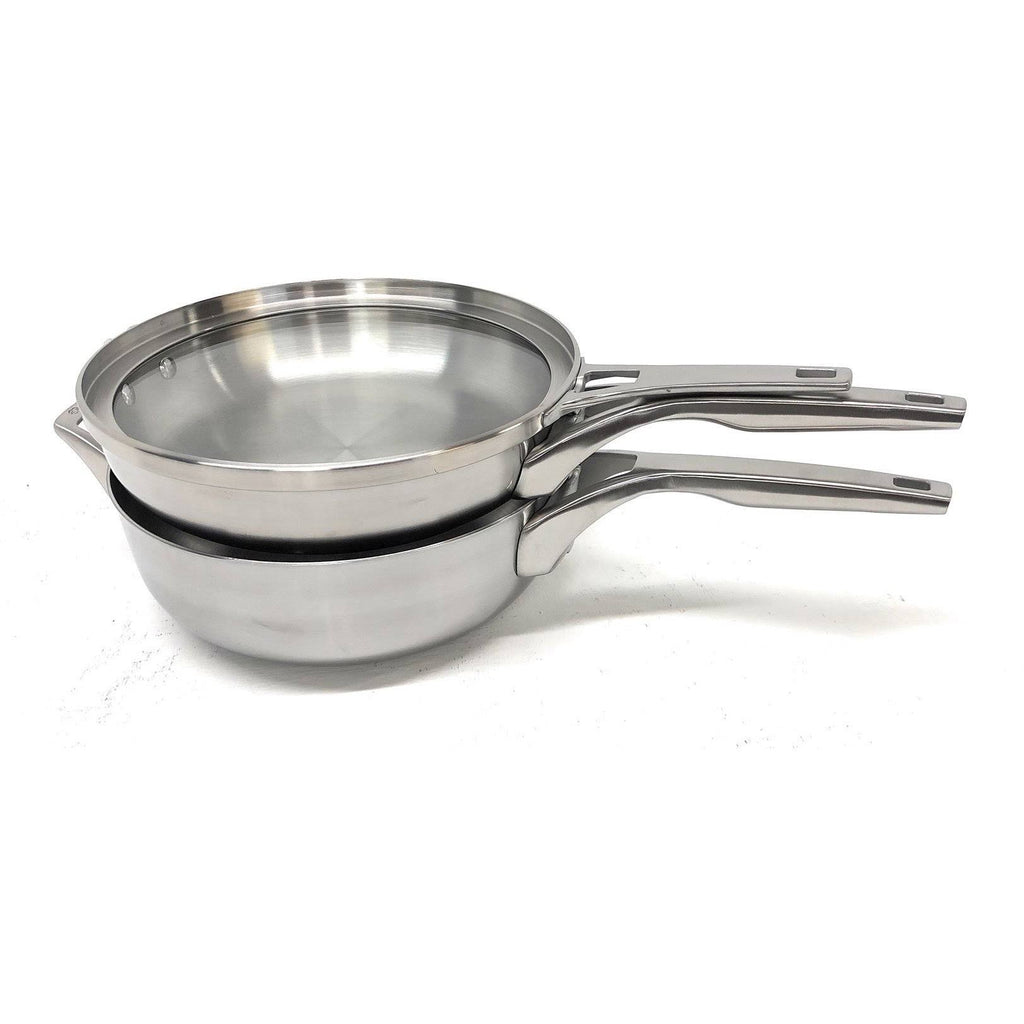 Stainless Steel 3 Piece Stack Cookware Set V9056