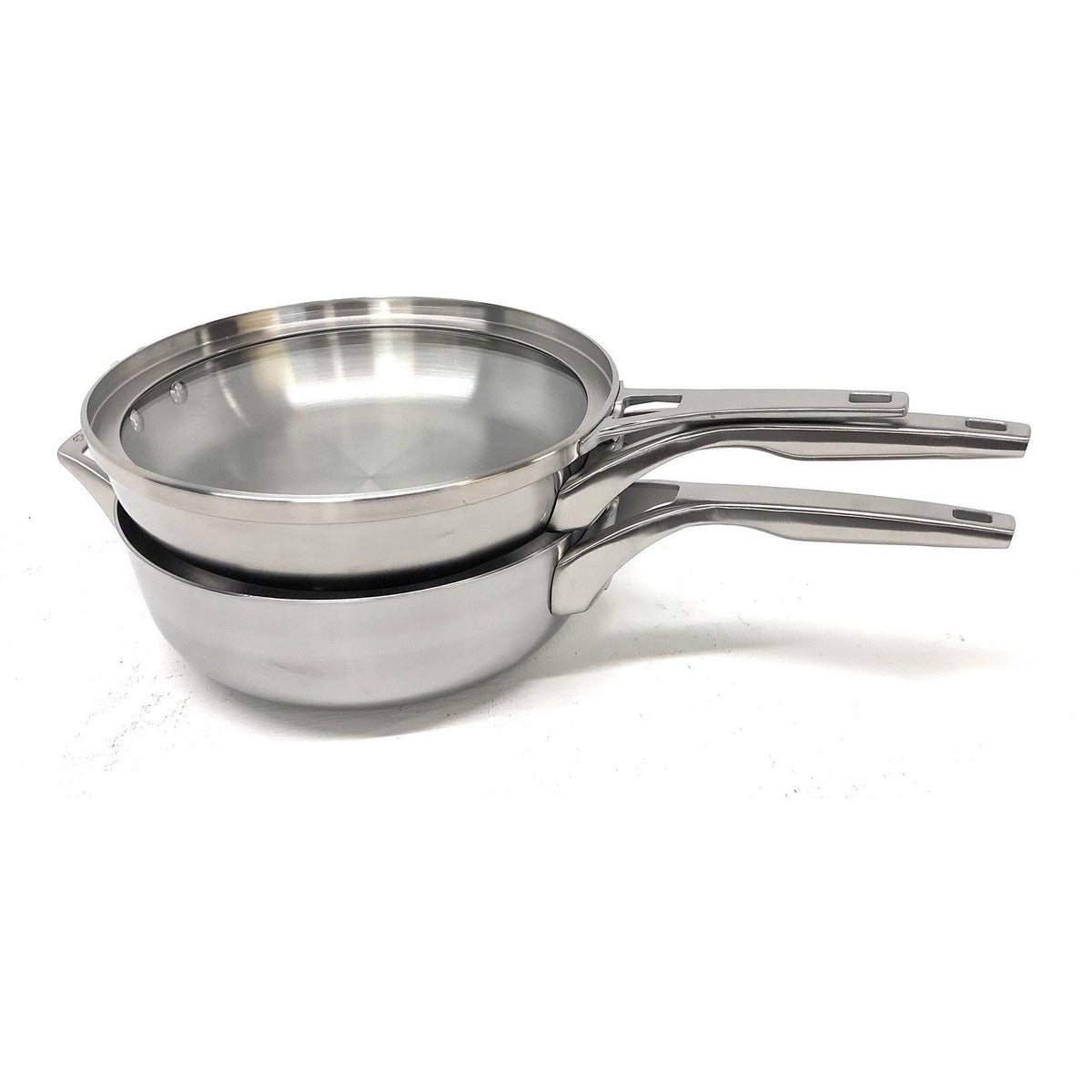 Stainless Steel 3 Piece Stack Cookware Set V9056