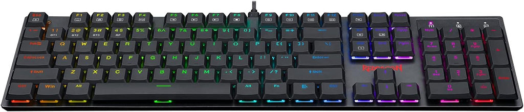 Wireless Bluetooth RGB Backlit Mechanical Gaming Keyboard X754613