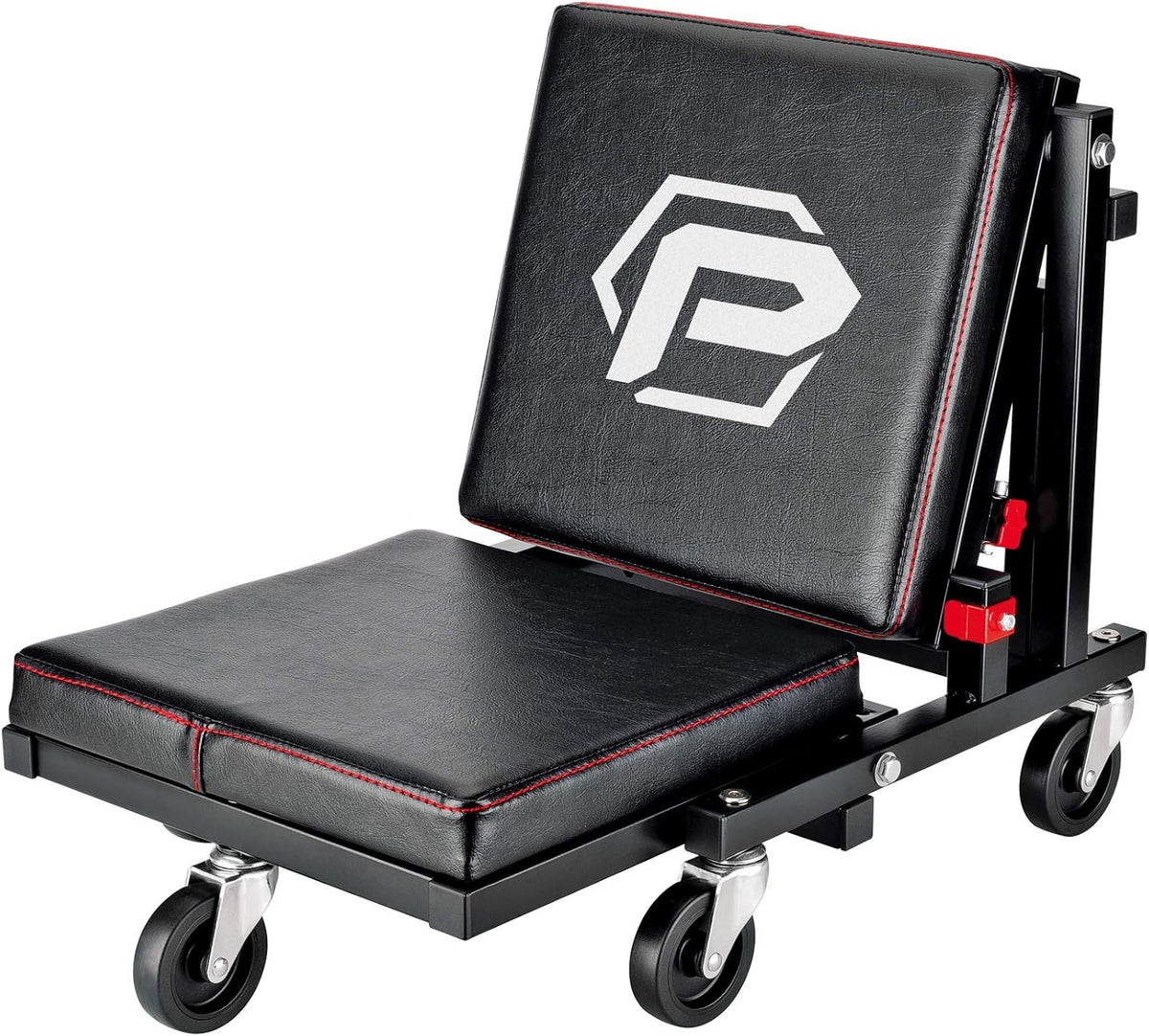 2-in-1 Rolling Creeper Seat with Thick Pad and 3-in. Casters J416