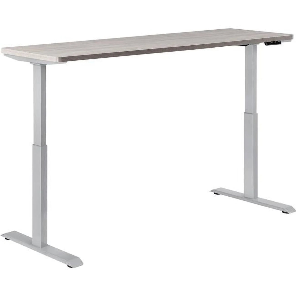 Electric Height Adjustable Table with Gray Base Z779796