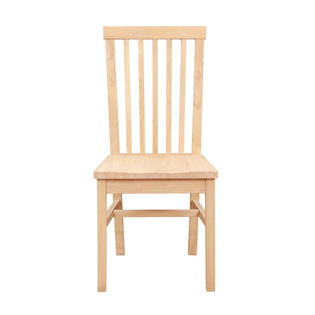 Set of Two Wood Side Dining Chairs F660270
