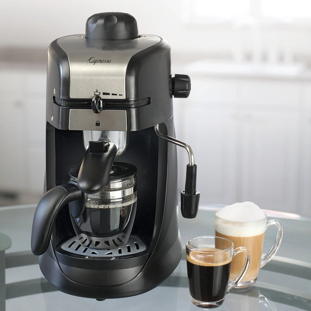 4-Cup Espresso & Cappuccino Machine R359225